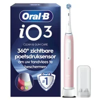 Oral-B poetsdruksensor visualiseert perfecte, te zachte of te harde poetsdruk via licht.