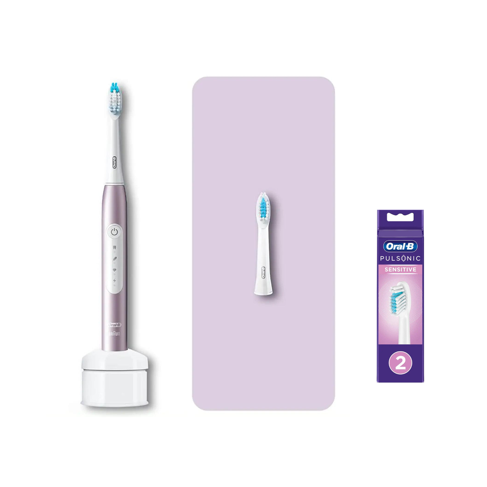 Oral-B Pulsonic Slim Luxe 4100 Rosegold + 2 refills Afbeelding 1