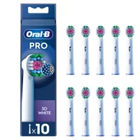Oral-B 3D White Opzetborstels Wit, 10 Stuks