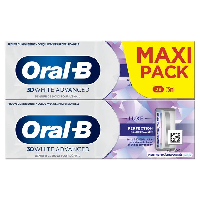 Oral-B 3DWhite Advanced Luxe Perfection Tandpasta 150ml
