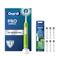 Oral-B Pro Junior Green Electric Toothbrush (Various Options)