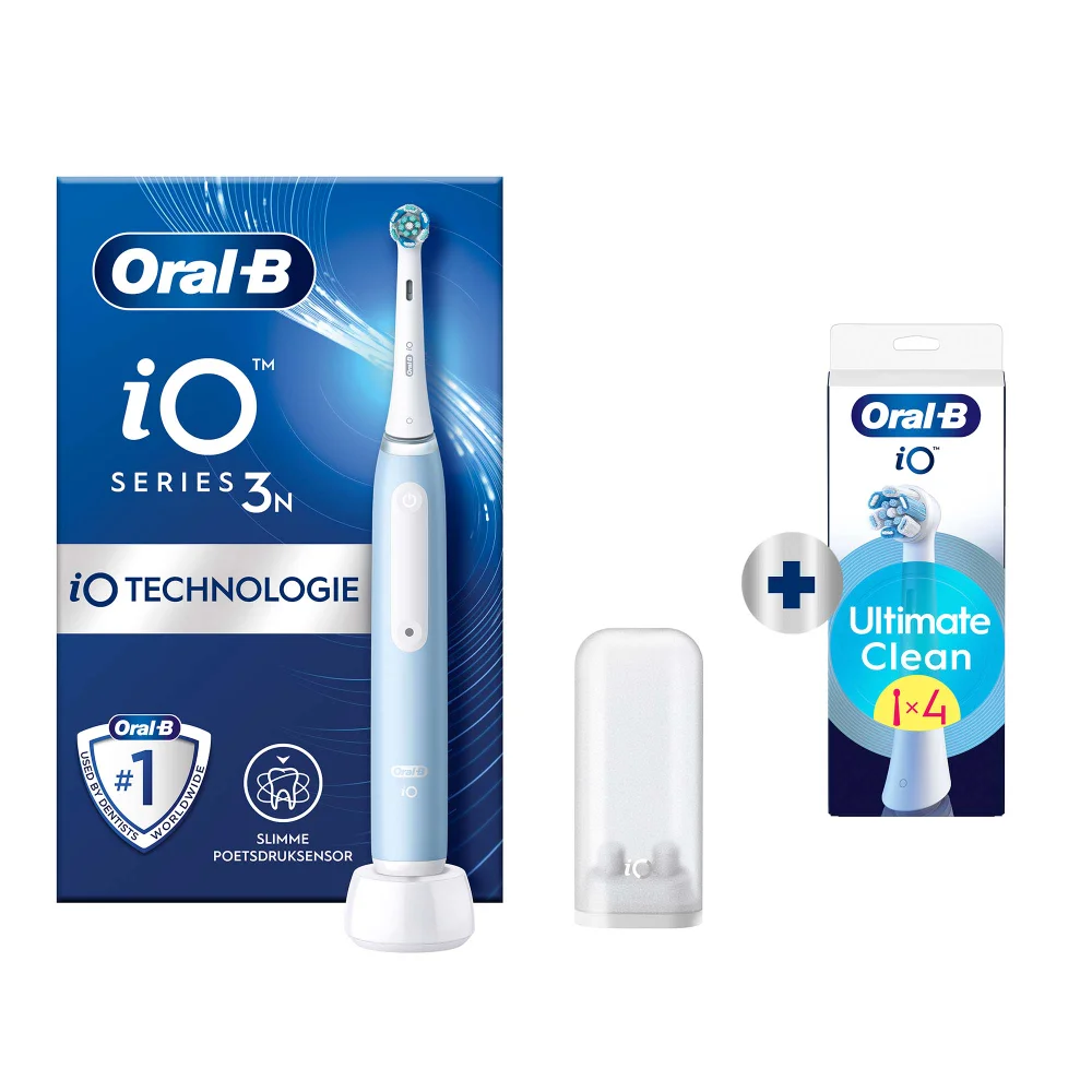 Oral-B iO 3 Elektrische Tandenborstel Blauw Afbeelding 1