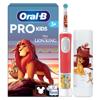 Oral-B Pro Kids Elektrische Tandenborstel | 1 Handvat Disney Lion King | 1 Opzetborstel |1 Reisetui