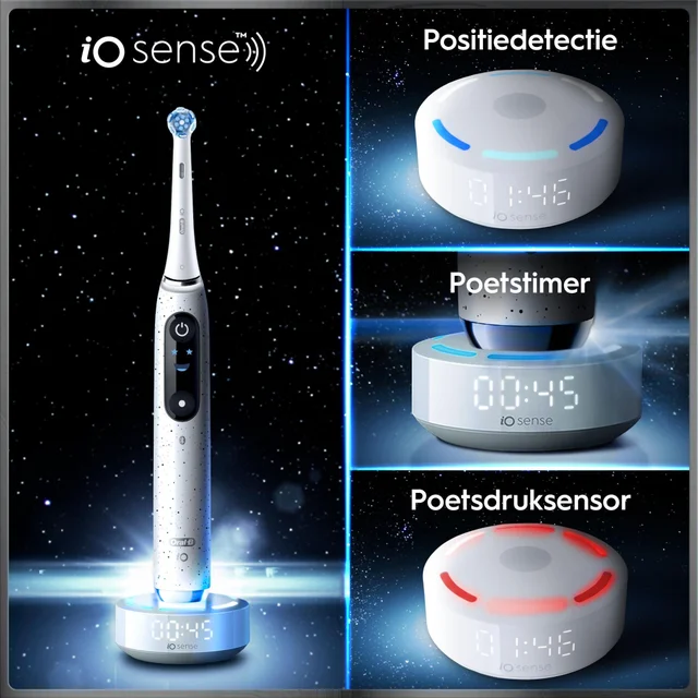 Oral-B iO 10 Stardust Elektrische Tandenborstel Wit