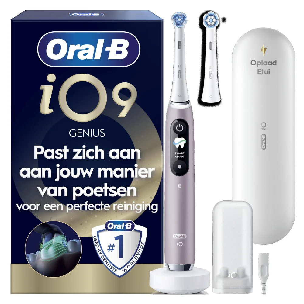Oral-B iO 9N Elektrische Tandenborstel Roze Quartz Afbeelding 1