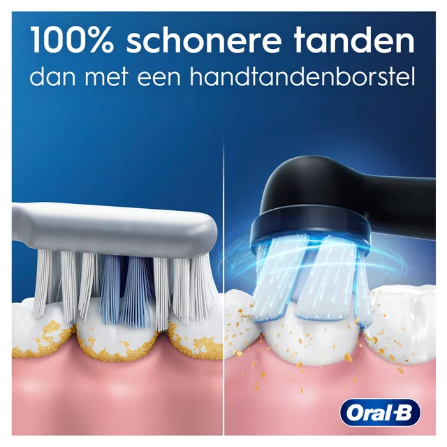 Oral-B iO 2 Elektrische Tandenborstel Duo pack Zwart & Roze