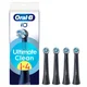 Oral-B iO Series Ultimate Clean Zwart, Originele opzetborstels, CrissCross borstelharen, 4