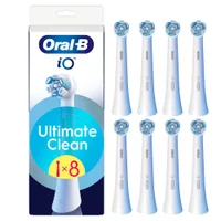 Oral-B iO Series Ultimate Clean Opzetborstels Wit, 8 Stuks