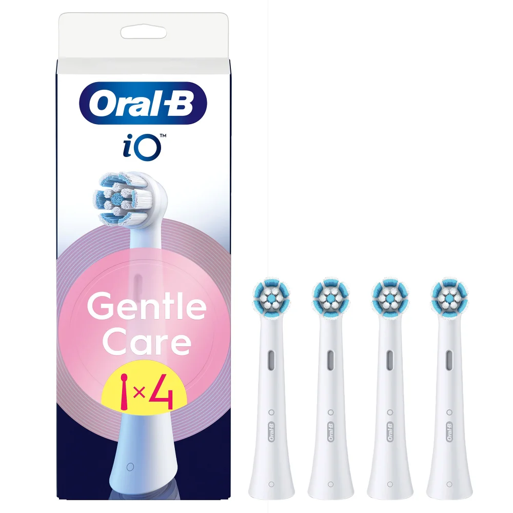 Oral-B iO Series Gentle Care Opzetborstels Wit, 4 Afbeelding 1