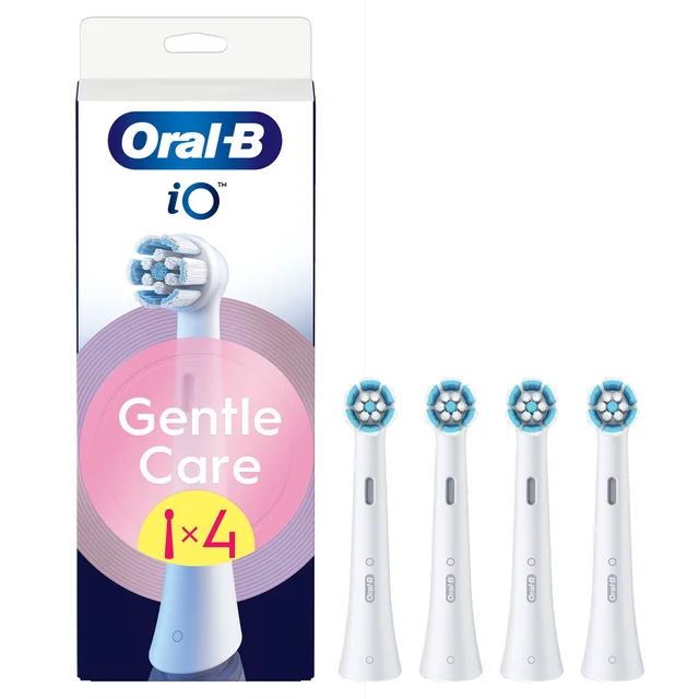 Oral-B iO Series Gentle Care Opzetborstels Wit, 4