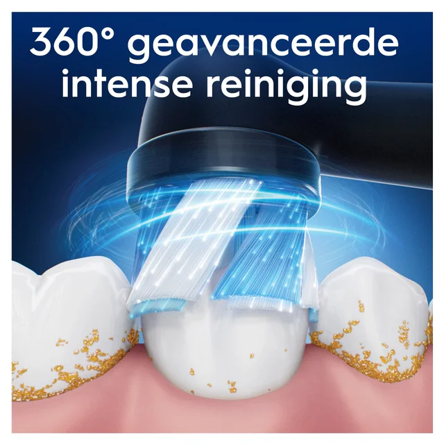 Oral-B iO Series Ultimate Clean Opzetborstels Zwart, 10 Stuks
