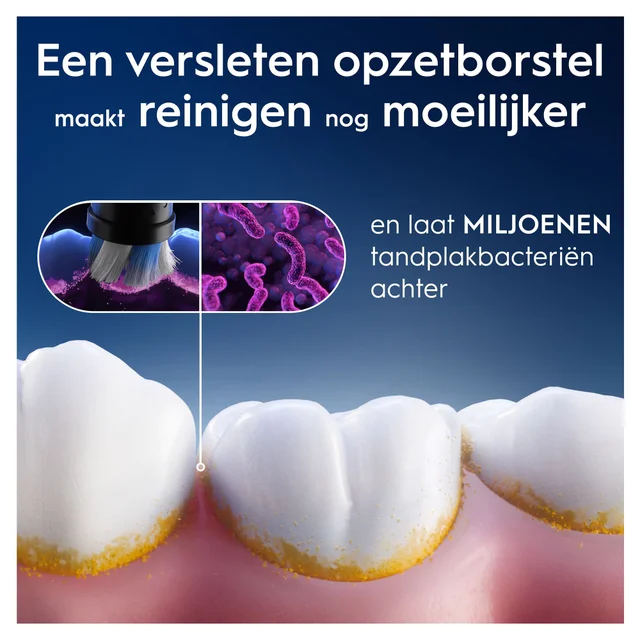 Oral-B iO Series Gentle Care Zwart, Originele opzetborstels, voor gevoelig tandvlees, 8
