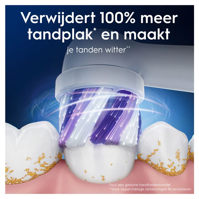 Oral-B iO Series Radiant White Opzetborstels Wit, 8 Stuks