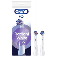 Oral-B iO Series Radiant White Opzetborstels Wit, 2 Stuks