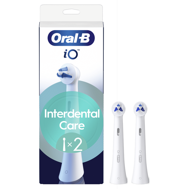 Oral-B iO Interdental Clean, Originele opzetborstels, 2 Stuks