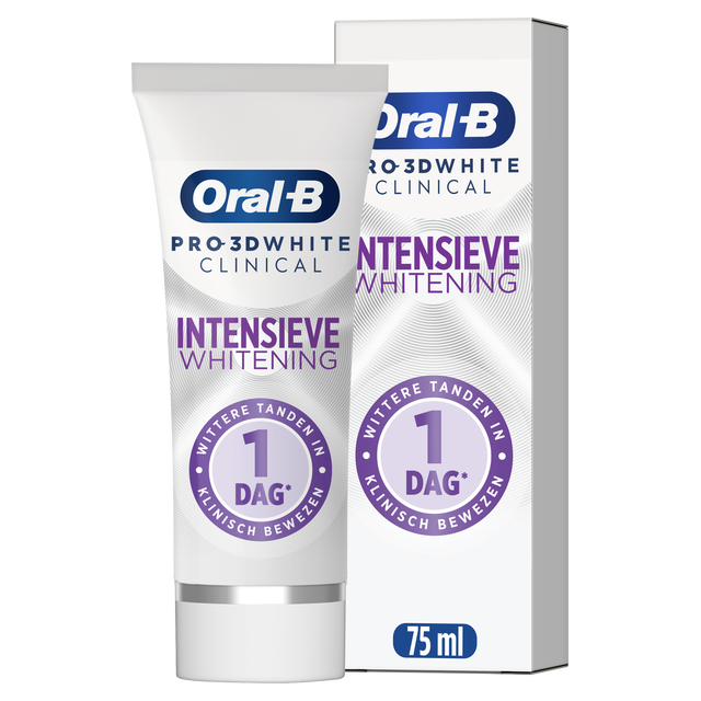 Oral-B Pro 3D White Clinical Radiant White Tandpasta 75ml