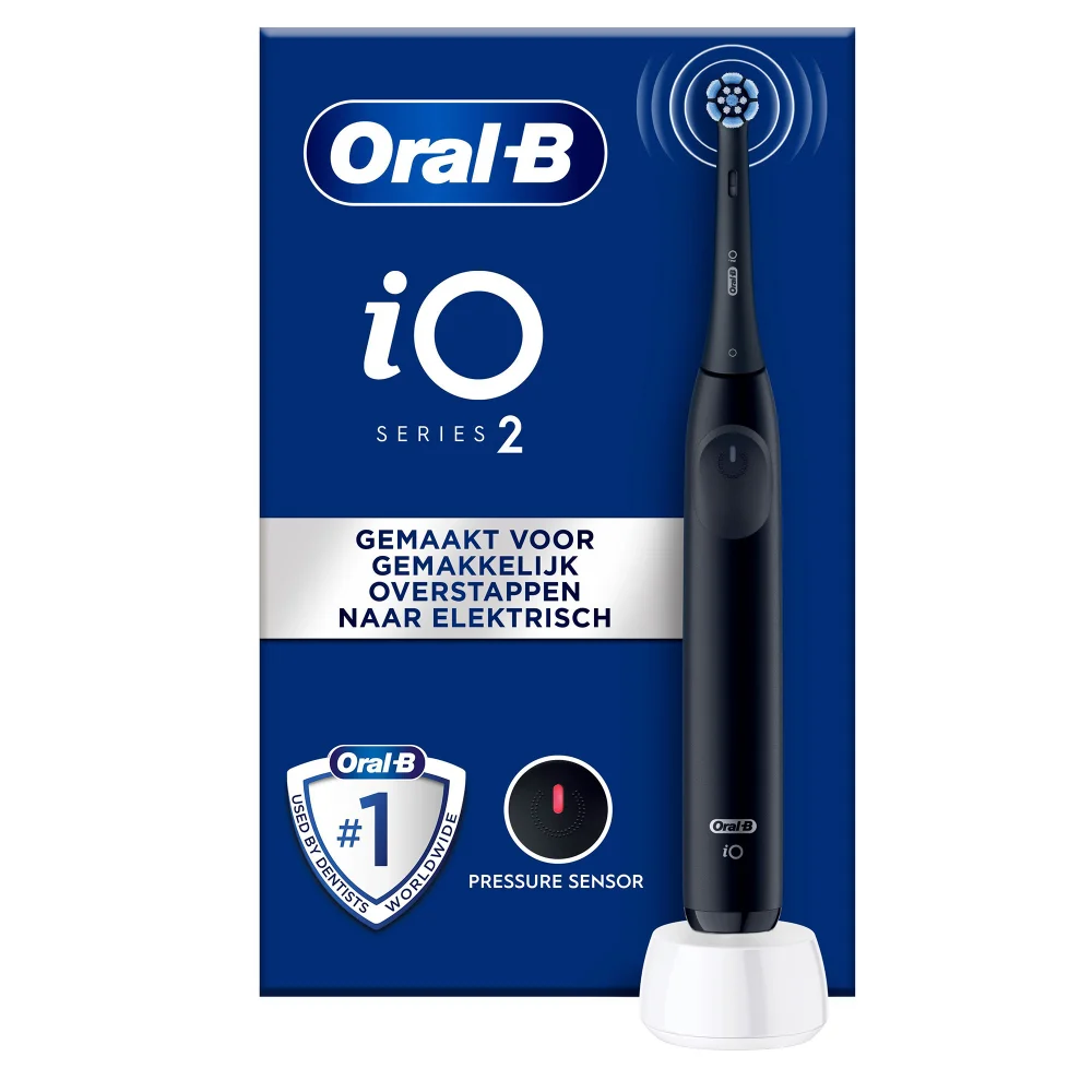 Oral-B iO 2 Elektrische Tandenborstel Nacht Zwart Afbeelding 1