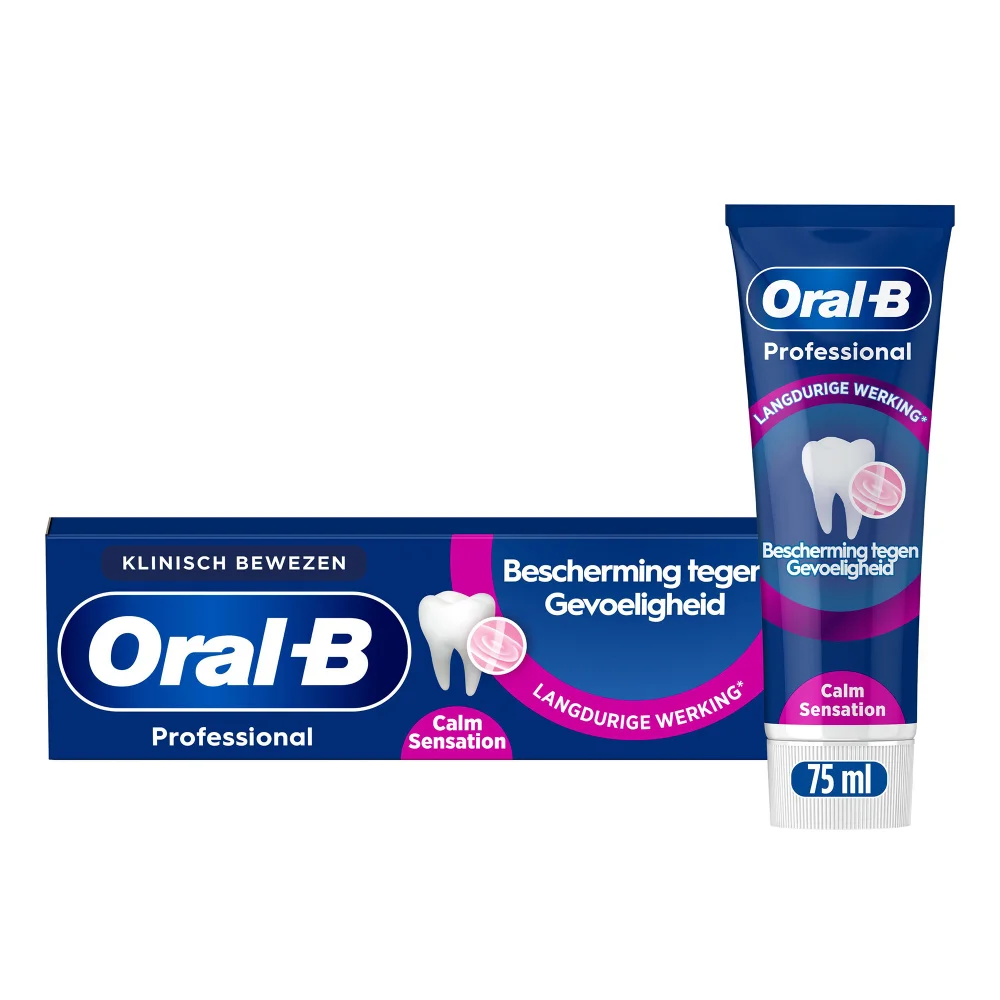 Oral-B Professional Bescherming Gevoelige Tanden Kalmerende Sensatie Tandpasta 75ml Afbeelding 1