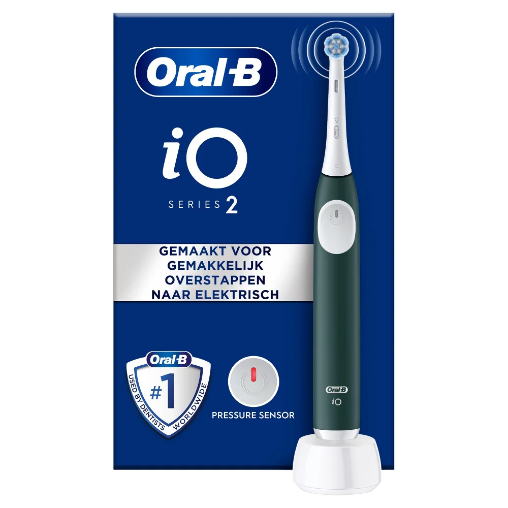 Oral-B iO 2 Elektrische Tandenborstel Bos Groen Afbeelding 1