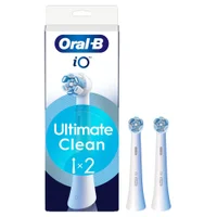 Oral-B iO Series Ultimate Clean Opzetborstels Wit, 2 Stuks