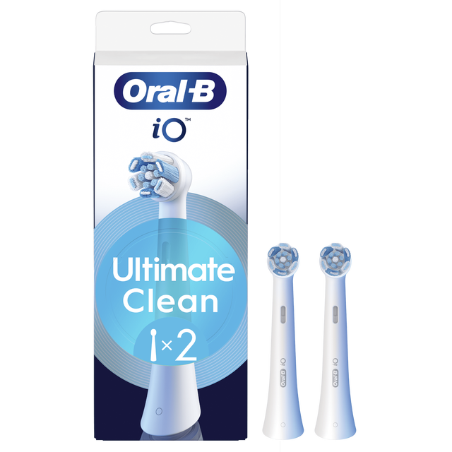 Oral-B iO Series Ultimate Clean Wit, Originele opzetborstels, 2 Stuks