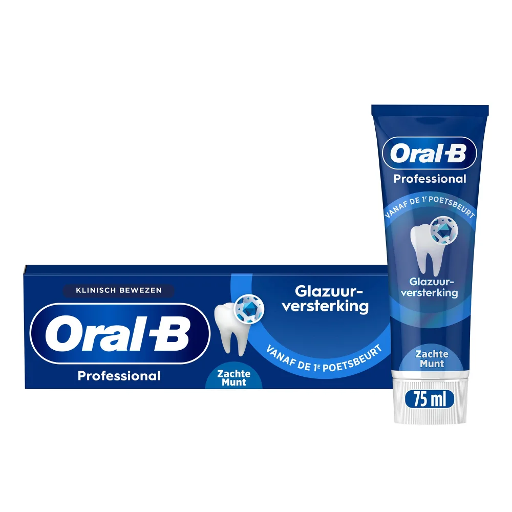 Oral-B Professional Glazuurversterkende Reiniging Munt Tandpasta 75ml Afbeelding 1