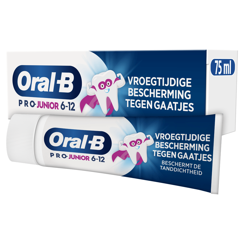Oral-B Pro Junior Tandpasta, 6-12 Jaar 75ml Afbeelding 1