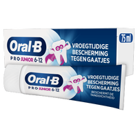 Oral-B Pro Junior Tandpasta, 6-12 Jaar 75ml - undefined undefined