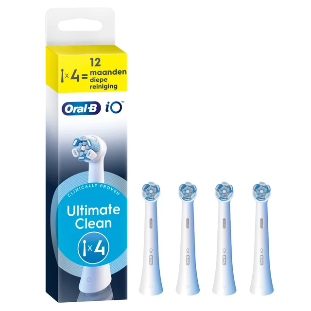 Oral-B iO Series Ultimate Clean, Originele opzetborstels, CrissCross borstelharen, 4