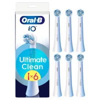 Oral-B iO Series Ultimate Clean Opzetborstels Wit, 6 Stuks