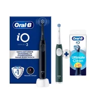 Oral-B iO 2 Elektrische Tandenborstel Duo pack Zwart & Groen - undefined undefined