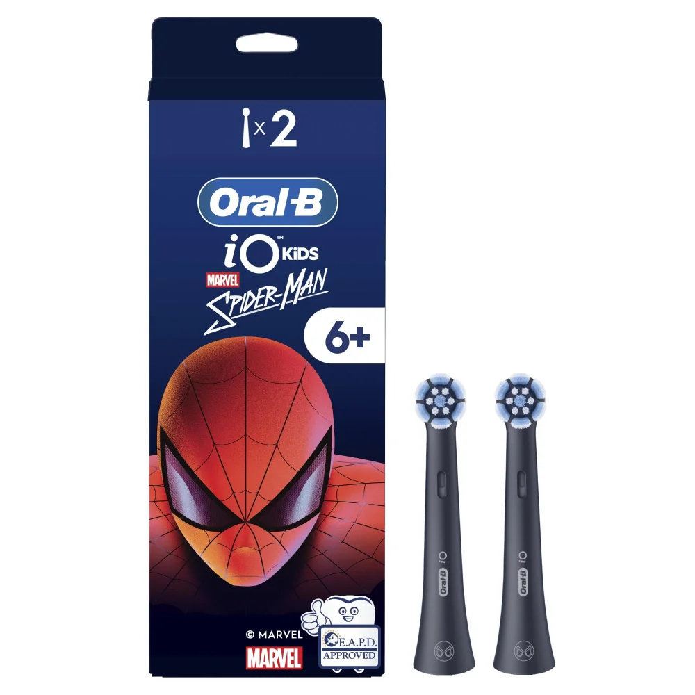 Oral-B iO Kids 6+ Marvel Spiderman opzetborstel voor elektrische tandenborstel, 2 Afbeelding 1