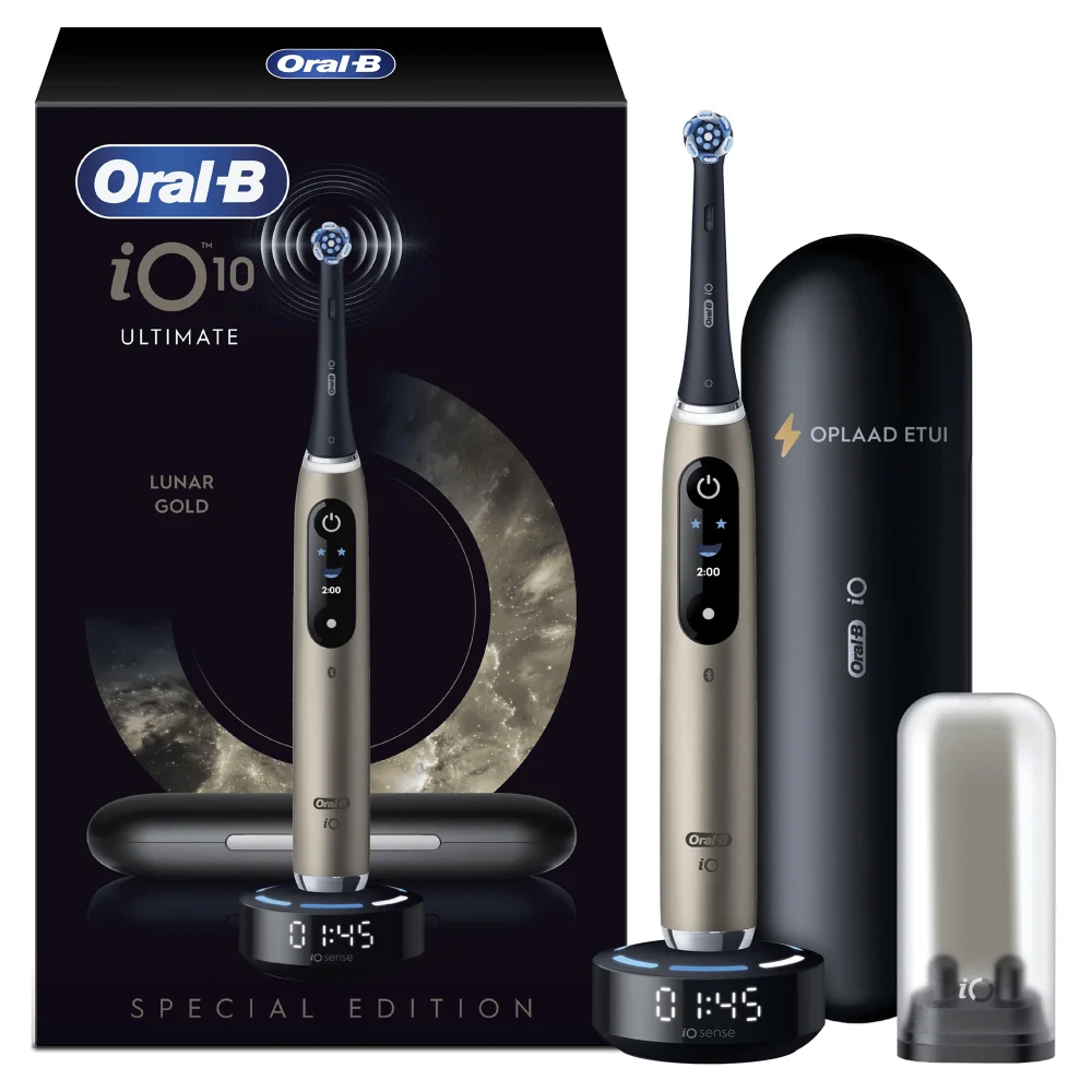 Oral-B iO10 Lunar Gold Special Edition Elektrische Tandenborstel Afbeelding 1