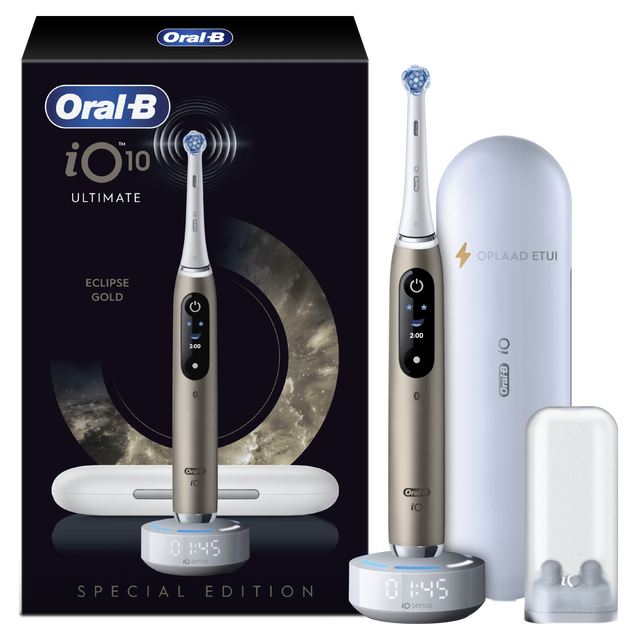 Oral-B iO 10 Eclipse Gold Special Edition Elektrische Tandenborstel