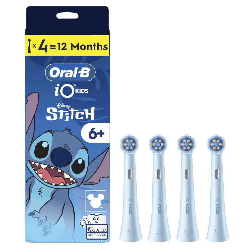 Oral-B iO Kids Opzetborstels Stitch, 4 Stuks Afbeelding 1