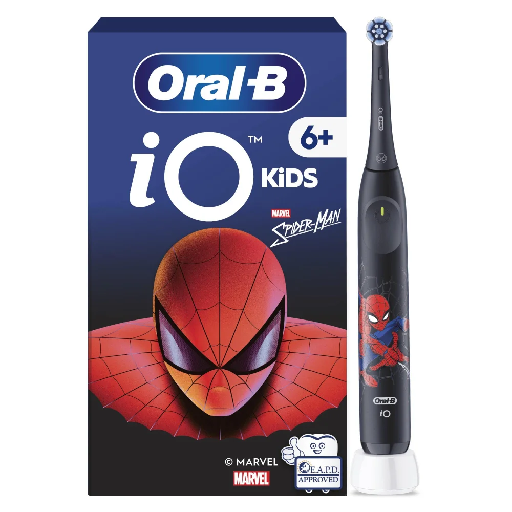 Oral-B iO Kids Marvel Spiderman elektrische tandenborstel, 1 opzetborstel, 1 reisetui Afbeelding 1