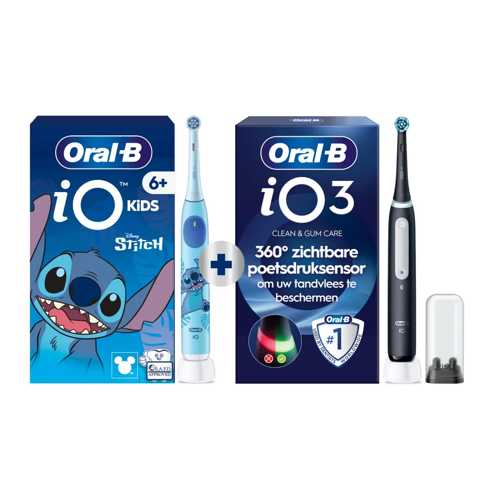 Oral-B iO Kids Stitch & iO 3 Zwart Afbeelding 1