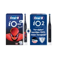 Oral-B iO Kids Spiderman & iO 2 Zwart