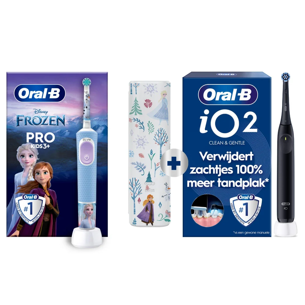 Oral-B Vitality Pro Frozen & iO 2 Zwart Afbeelding 1
