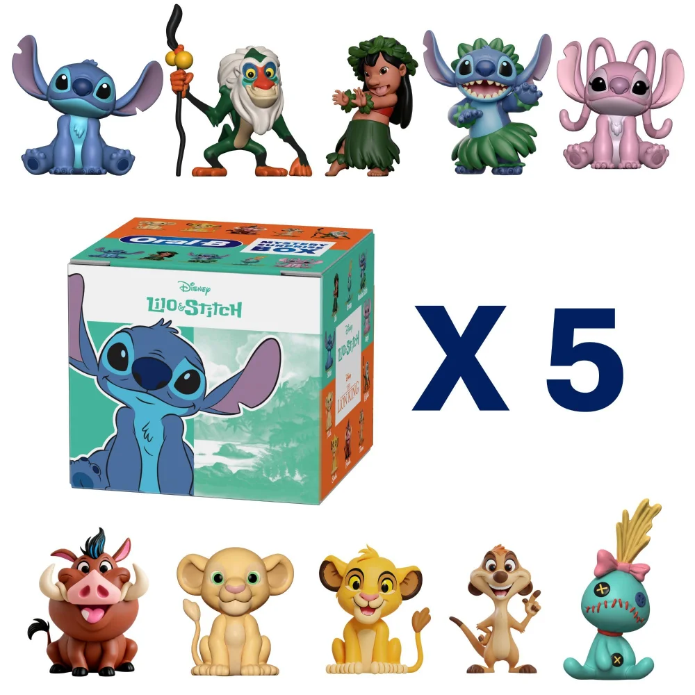 - Oral-B Stitch & Lion King Toy Box for Kids x5