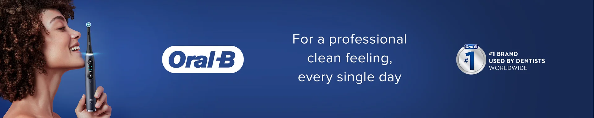 Oral-B Electric Toothbrushes Educational Page