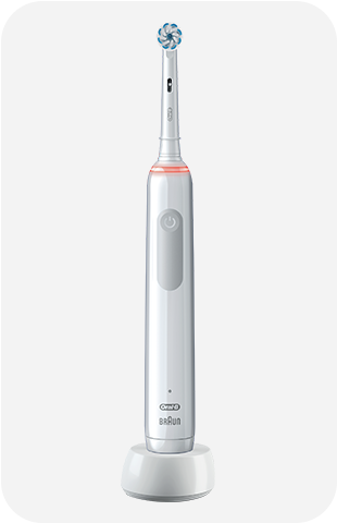 Oral-B Pro 3000 Cross Action Witte Elektrische Tandenborstel