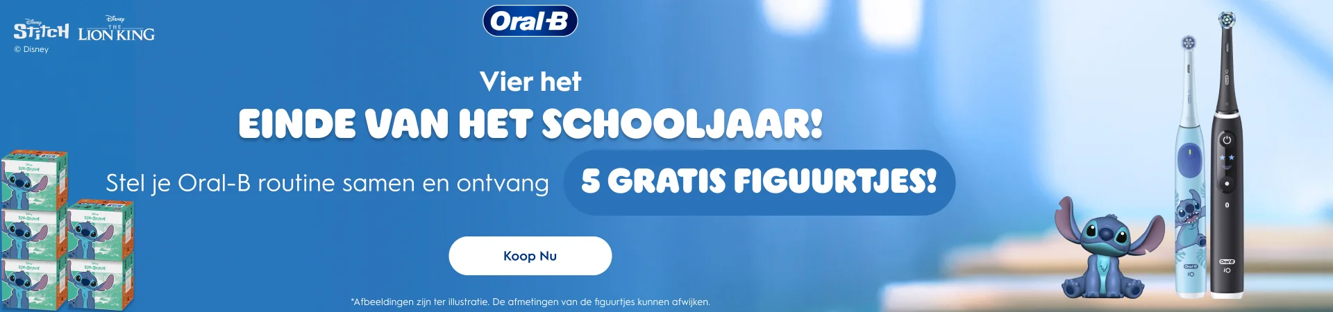 Ontvang 5 verrassingsfiguren bij aankoop van een kinderhandvat + een iO5- of iO6-handvat!